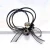 Import Women Grenadine Crystal Bowknot Accessories Elastic Hair Bands from China