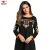 Import Women Robes Ethnic EmbroideRed Contrast Color Patchwork A Line Long Dress Ramadan Middle East Long Sleeve Woman Dress from China
