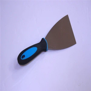 wooden handle mirror polish stainless steel putty knife