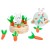 Import Wooden simulation rabbit pull radish game childrens early education cognitive puzzle piecing building blocks parent-child toys from China