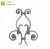 Import wrought iron and cast iron components for fence panels from China