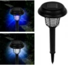 WY New LED Solar Lawn Light Bug Zapper Outdoor