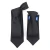 Import XINLI China Manufacturer Wholesale High Quality Mens Fashion Microfiber Necktie Custom Logo Black Skinny Polyester Tie for Sale from China