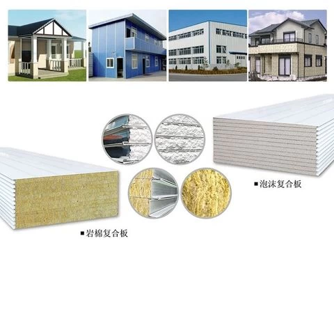 XINNUO composite sandwich panel machine line china supplier for wall and roof