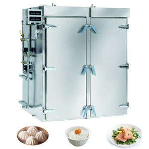 XYZX-260 Hot sale oversea food steamer/ steaming cabinet large capacity /automatic rice cooking with trolly