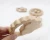 Import YDS Newest Amazon Best Selling  Natural  Baby   Beech Wooden Teether Rattles from China