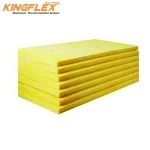 Yellow Fiber Glass reduce heat loss glass wool board latest products in market
