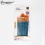 Yellow Nylon Hair Gold Metal Ferrule Blue White and Red Wooden Handle Colors  With 12pcs Multi-functional Shapes For Artist