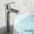 YIDA project cheap SUS 304 Stainless steel brush finish surface mount vanity bathroom sink basin tap hot cold mixer faucet