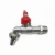 Import Yuhuan Junxiang Long handle drain tap garden brass bibcock with chrome color from China