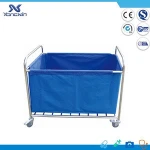 YXZ-016E hospital linen 3-tier stainless steel hospital Trolley