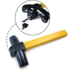 zhenzhi Car Steering Wheel Lock Anti-Theft Locking Security Protection Safety T-Shaped Lock Fit for Most Vehicles