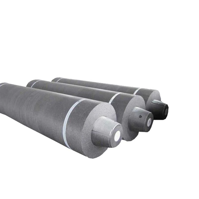Zibo hitech high quality RP/HP/UHP graphite electrode with nipple for arc furnaces with competitive price