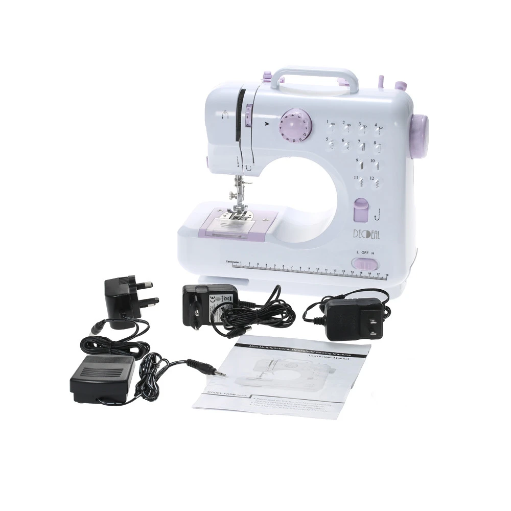 Zogift Family Electric Fabric Sewing Machine FHSM-505 Multi-function Sewing Machine
