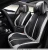 Import ZT-P-034 wholesale silver funky cowhide leather car seat cover for toyota corolla from China