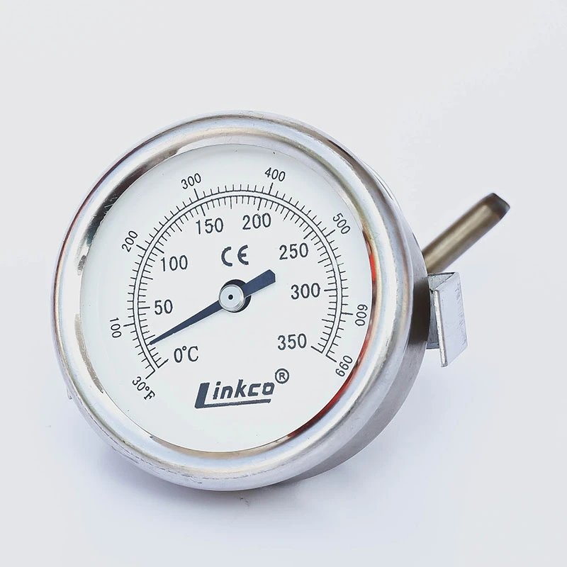 0-350 degree thermometer temperature gauge capillary thermometer bimetal thermometer