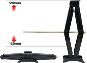 5000LBS Camper Jack RV Car Scissor Jack for Car Stabilizer Jacks Scissor Jack