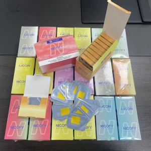 Wholesale Nicotine Pouches Various Flavors Of Nicotine-Containing Oral Film Nicotine Gums
