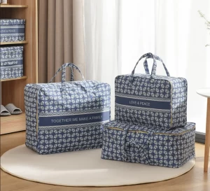 High Quality Fabric Home Folding Luggage Storage Bag