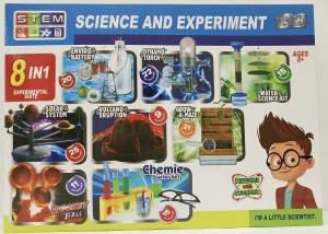 8 IN 1 SCIENCE AND EXPERIMENT GAMES