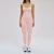Import Women Spaghetti Strap U-Neck Sports Tank Top & High Waist Stretch Yoga Leggings 2 Piece Fitness Workout Outfit Set from China