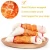 chicken wrapped knotted rawhide Dog Snack Pet Food Dog chew Made In China