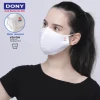 Coronavirus 3ply cloth face masks, COVID-19 earloop fabric cover mouth Unisex Design, Non-Valve, Breathable, FDA, CE
