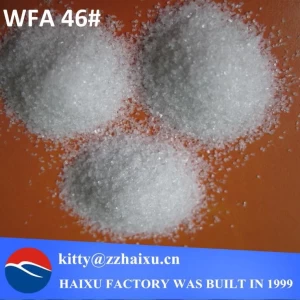 99.5% purity refractory material white aluminum oxide