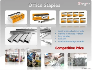 Topgear High Quality Standard Office Staples Pins 24/6 26/6