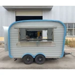 10ft Coffee Trailer – Mobile Coffee Cart Fully Equipped Coffee Vending Trailer for Sale