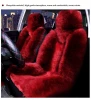 Wool Car Seat Cover Winter Warm Automobiles Seat Cushion Natural Fur Australian Sheepskin Auto Seats Cover Cars Fur Accessories