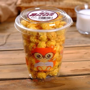 Manufacturers casual snacks puffed food popcorn cinema supply caramel flavor 90g canned FCL on behalf of the delivery,