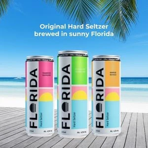 FLORIDA Hard Seltzer Energy Drink