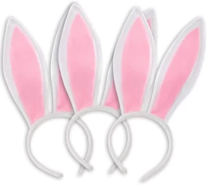 Cute Easter Bunny Headband for Party Favors Easter Rabbit Ears for Cosplay Birthday Decoration