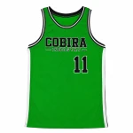 High Quality Heat-Transfer Printed Basketball Uniform Set Customized Team Name Front Breathable Men's High Neck Full Sl