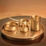 Brass Dinner Set