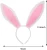 Import Cute Easter Bunny Headband for Party Favors Easter Rabbit Ears for Cosplay Birthday Decoration from China