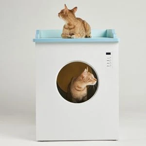 Pessy Automatic Intelligent Large Cat Litter Box Self Cleaning Litter Box Sand Cat toilet Furniture for Cats Kitty