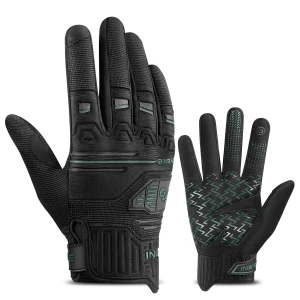 INBIKE MTB Mountain Bike Gloves 5MM Padded Dirt Bike Cycling Gloves Breathable Anti Slip