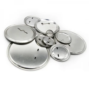 Button badge blank metal material supplies Tin plates