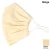 Import Solid Color Pleat Face Shape Triple Layer Reusable/Washable/Breathable Cotton Face Mask with SMMS Filter Brisas MK85 from India