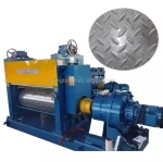 Popular Metal Sheet Checker Plate Embossing Making Machine