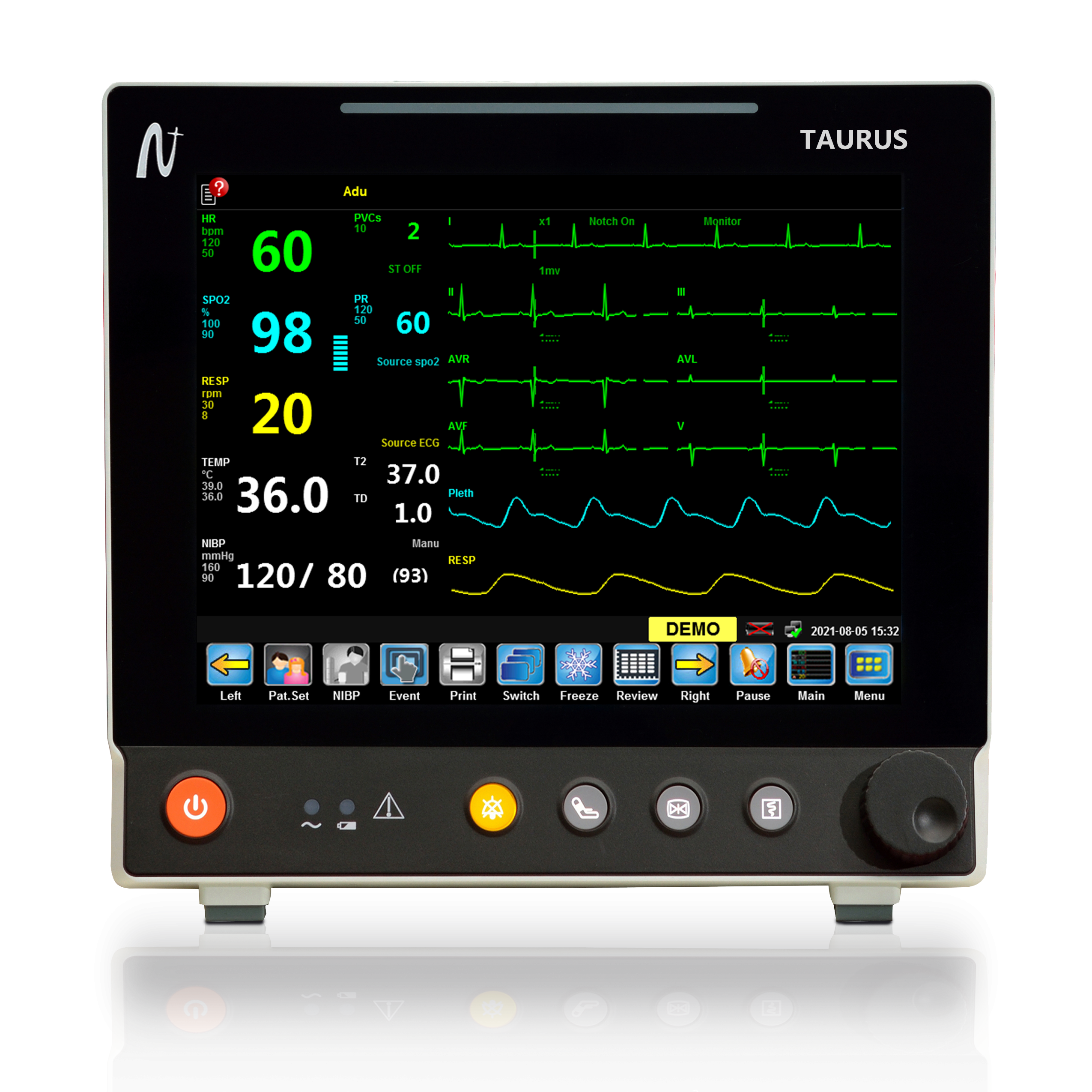 Buy Taurus: 12.1-inch Screen Multi-parameter Patient Monitor from ...