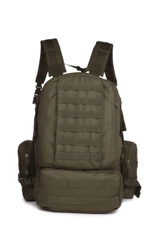 Camo Tactical Hunting Backpack Outdoor Gym Bag with Molle System