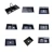 304 Stainless Steel Kitchen Sinks Complete Whole Set Waterfall Kitchen Sink Big Single Bowl with Dish Rack Under Mount