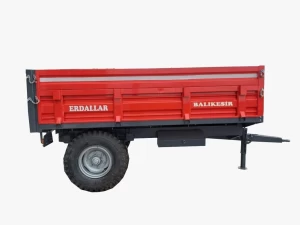 SINGLE AXLE 3-SIDE TIPPING TRAILER
