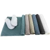 China Manufacturer 100% Cotton Quick Dry White Bath Mat For Home and Hotel
