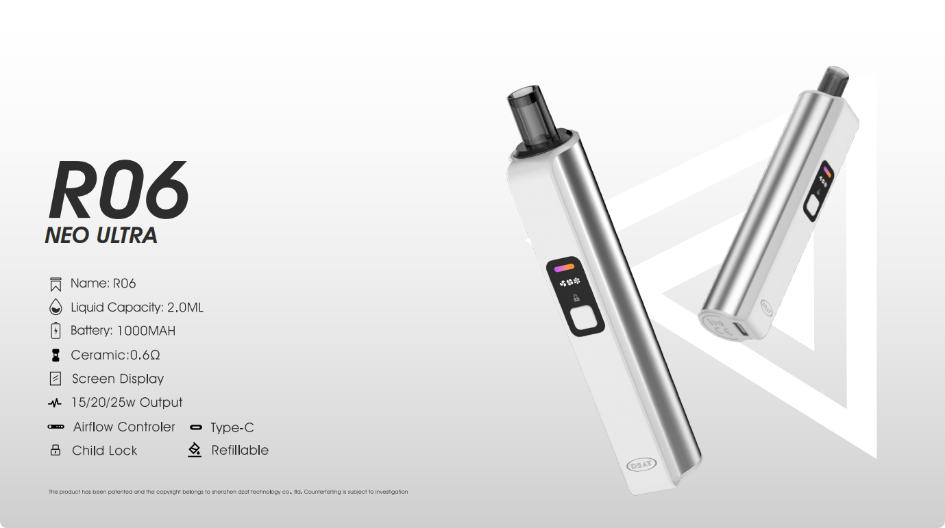 Daydenz R06 Buy Dzat-r06 from DZAT Vape, China | Tradewheel.com