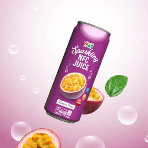 330ml Passion Fruit Juice With Sparkling VINUT Hot Selling Free Sample, Private Label, Wholesale Suppliers (OEM, ODM)