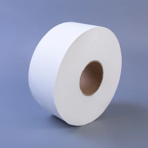 Recycled toilet tissue paper jumbo roll